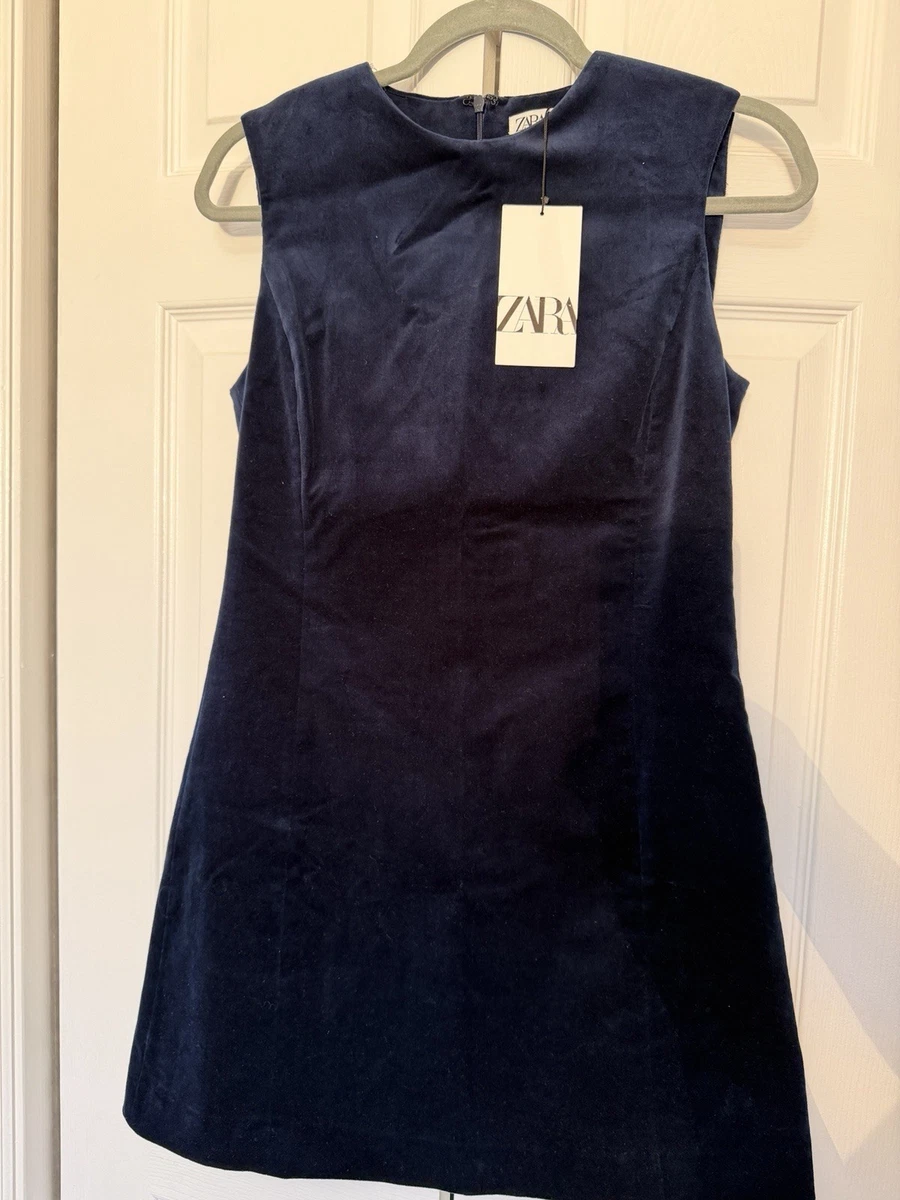 navy blue dress white polka dots 21921 Navy Blue White Polka Dot Swing Dress 14