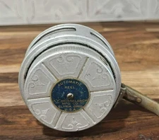 Vintage Meisselbach Automatic Fly Fishing Reel Elyria OH USA Tested