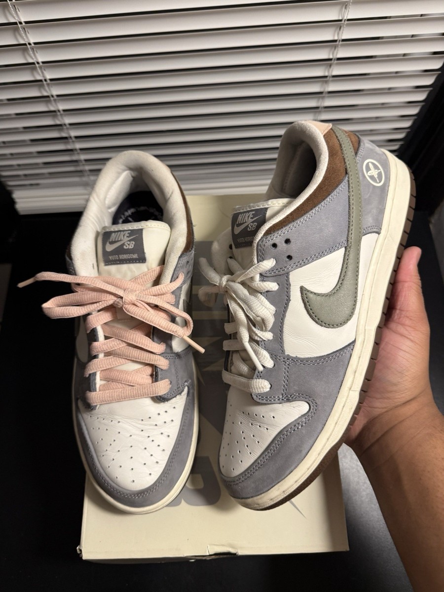 Nike SB Dunk Low x Yuto Horigome Gray Size 9 Good Condition | eBay