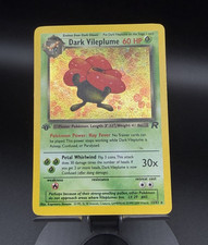 Wizards of the Coast Pokemon TCG Team Rocket Dark Vileplume 13/82 Holo 1st on eBay