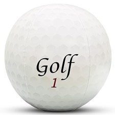 Inflatable Golf Ball Golf Beach Balls Golfing Gift Ball Golfer Party De...