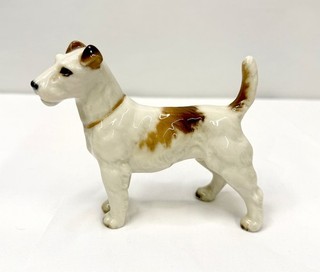 Collectible Hutschenreuther Germany Fox Terrier Porcelain Figurine 4 3/4"
