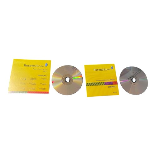 Rosetta Stone French Levels 1-3 w/ Audio Companion & Supplemental Materials CDs - Picture 7 of 8
