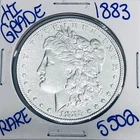 1883 MORGAN SILVER DOLLAR AUTHENTIC HI GRADE U.S. MINT COIN FREE SHIPPING 5502