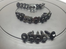 M6-1.0x25mm Hex Head Body Bolts 20mm Washer Bumper Fender Splash Shield 25 PCS