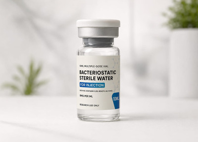 Bakteriostatisches Wasser 10ml | Steriles BAC Water in Premium-Laborqualität | R