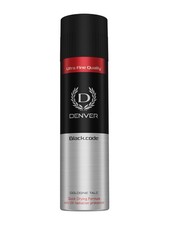 Denver Black Code Cologne Talc For Men Quick Drying Formula UV Protection 300gm,