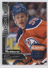 2016-17 Upper Deck Parkhurst Black Jesse Puljujarvi #384 2a8