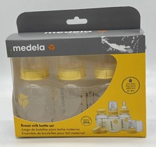 Medela 87131 Breastmilk Bottle Set 3 pk - NIB