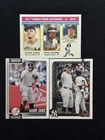 Aaron Judge Baseball Cards Lot (3)- New York Yankees- LOT OF 3 MVP