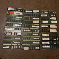 30 Item lot-RAM Memory Sticks For Gold Recovery 1lb+