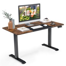 Standing Desk Electric Motorised Computer Desk Height Adjustable Sit Stand Table — image 2