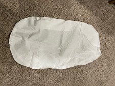 Circo Fitted Crib Sheet, NEW, White w/ Pink Pokka Dots, Elastic, Stretch