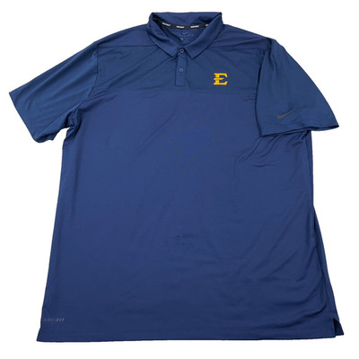 ETSU Buccaneers Polo Shirt MenXL Nike Dri Fit East Tennessee Performance Golf *