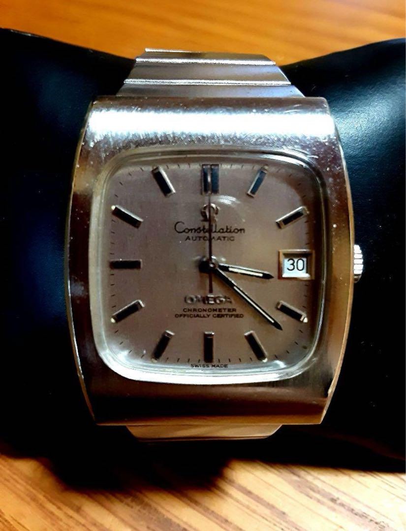 【ジャンク品】OMEGA Constellation 腕時計 Omega Constellation Watch Automatic Chronometer 1120 Mens