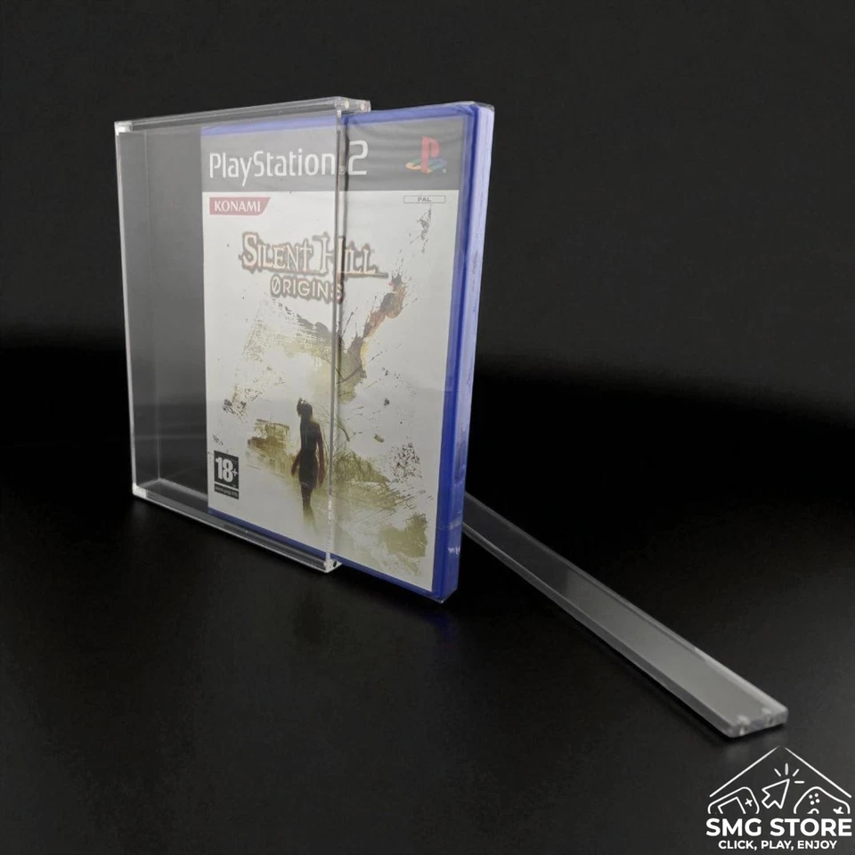 Custodia Protettiva Acrilica Xbox-Playstation2-Gamecube-WII-DVD - Immagine 2 di 3