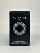Nutrafol Men Hair Growth Nutraceutical 120 Capsules  Exp 03/25