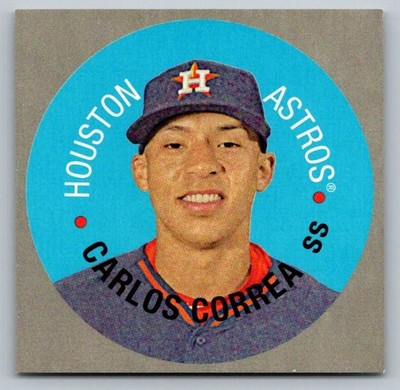 2016 Topps Heritage 1967 Discs  Carlos Correa 67TDC-CC