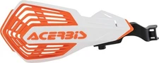 Acerbis K-Future Handguards White with Orange Vents #2801975412