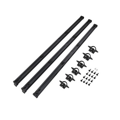 Trail Rail System Truck Bed Tie Down Rail Compatible with 2020-2025 Jeep Glad...