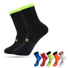 Cycle Socks Moisture-wicking Bike Socks Men Women Sports Running Gym Traini ZZRY