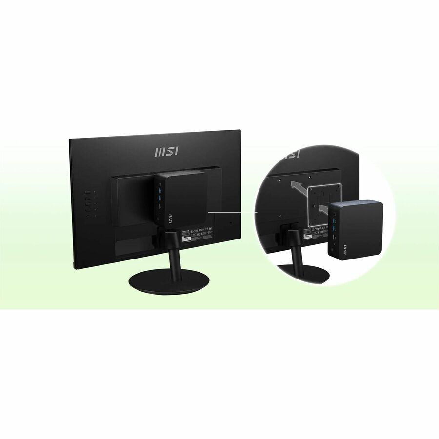 Мини-ПК MSI Cubi NUC 009BUS Barebone Intel Core 7-150U без операционной системы 3-летняя версия