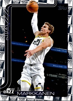 Topps NBA Flagship 2025 Tip-Off Lauri Markkanen 129 Utah Jazz