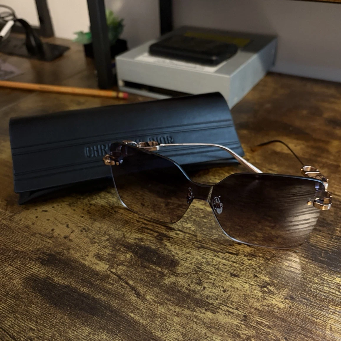 小物 Archive Dior rimless sunglasses Dior Rimless Sunglasses for Women for sale | eBay