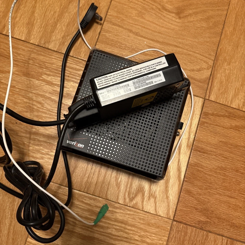 Arris ONT1000GI4-FTR Modem For Verizon Fios Optic - 10/100/1000/#M18 - Image 3 of 4