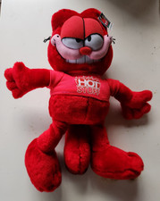 Rare Garfield Hot Stuff Expressions Red 20" Plush PAWS NANCO Stuffed Animal Tag