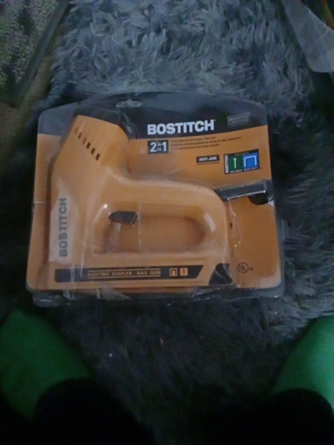 Bostitch 2 In 1 Electric Stapler GunUniversal Fit 18 Gauge B