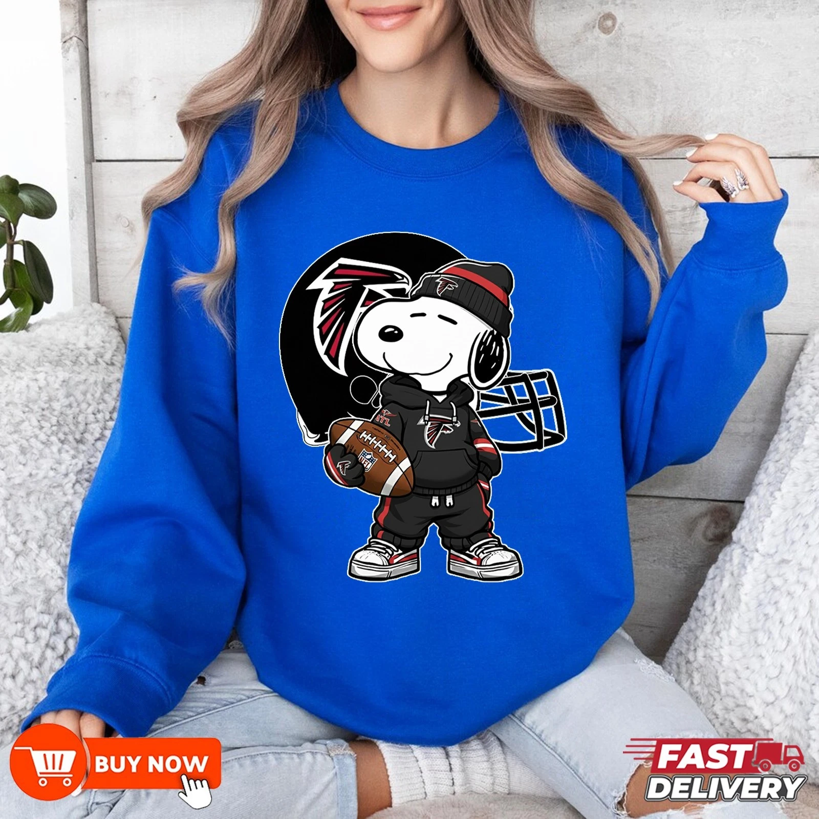 Atlanta Falcons Football Sweatshirt