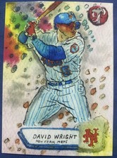 David Wright #28 -2025 Topps Shoebox Treasures by Andy Friedman I0-2
