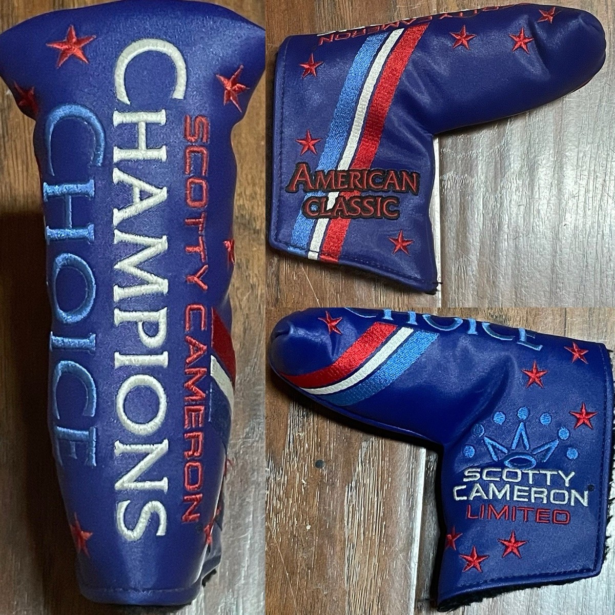 Scotty Cameron Champions Choice Limited Headcover - USA - 100