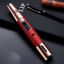 Butane Jet Adjustable Flame Gun Torch Lighter Welding Windproof Refillable Gas