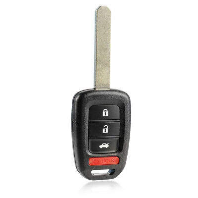 Remote Car Key Fob for 2016 2017 2018 2019 2020 Honda Civic LX ...