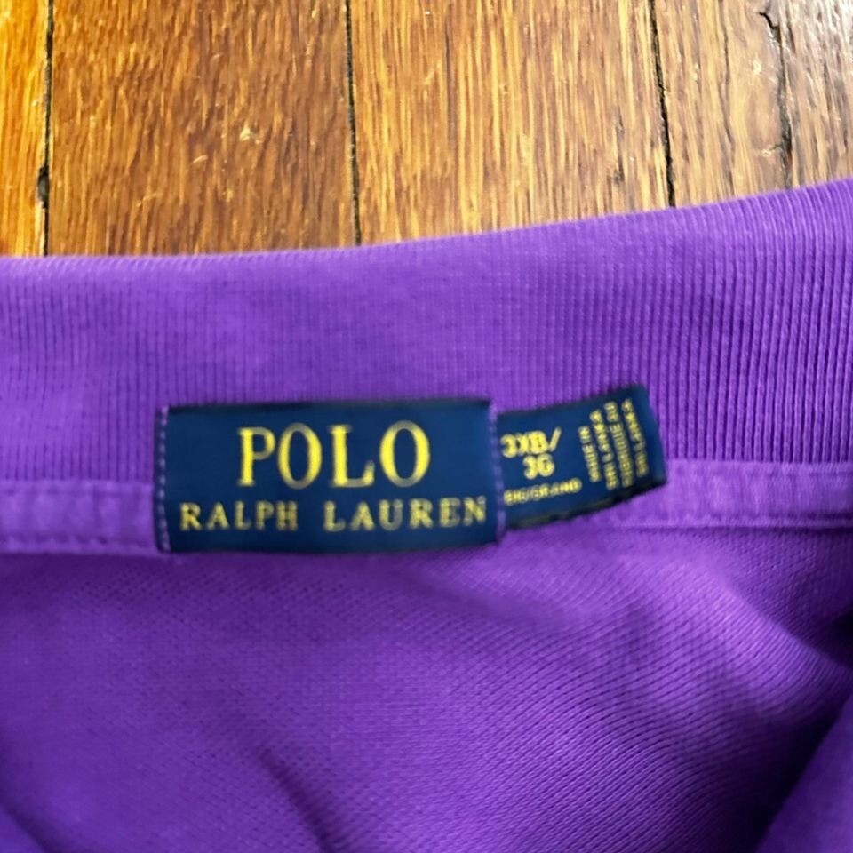 Polo Ralph Lauren Mens Polo Shirt Mens 3XB Purple 3 Gem polo-ralph-lauren-mens-polo-shirt-mens-3xb-purple-3-gem