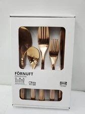 FÖRNUFT 20-piece flatware set, rose-gold color 405.819.64  (131664-1 AO BY71)