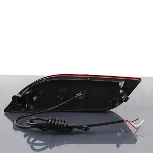LED Rear Bumper Reflector Fog Brake Turn Indicator Lights For Jeep Compass 17-18 - Picture 3 of 8