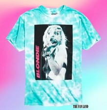 New Blondie Tie Dye Debbie Harry Vintage Classic Rock Mens T-Shirt