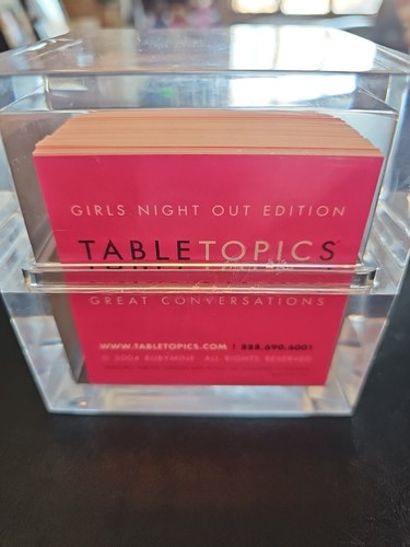 Table Topics Game Girls Night Out | eBay