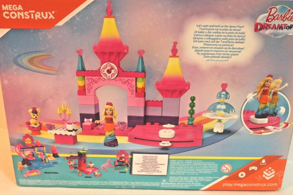 Mega construx barbie dreamtopia candy castle discount set