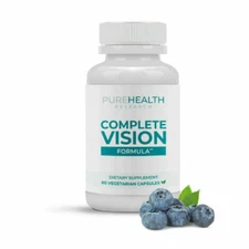 Pure Health Research Complete Vision Formula 60 Vegetarian Capsules