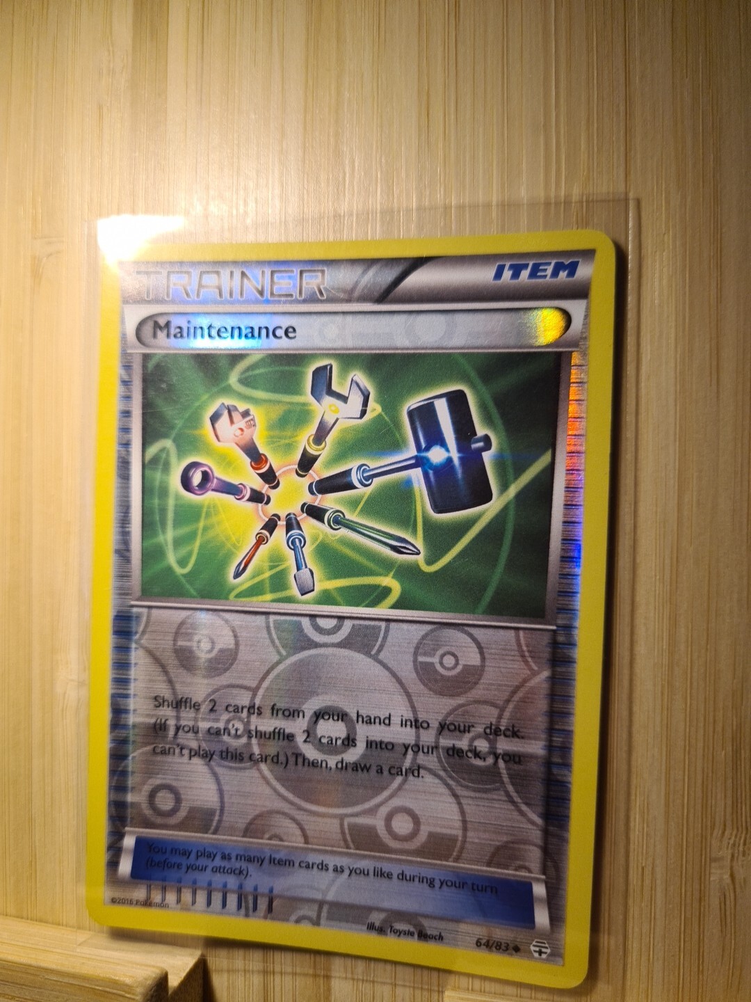 Generations 64/83 Maintenance Reverse Holo LP Pokemon Card