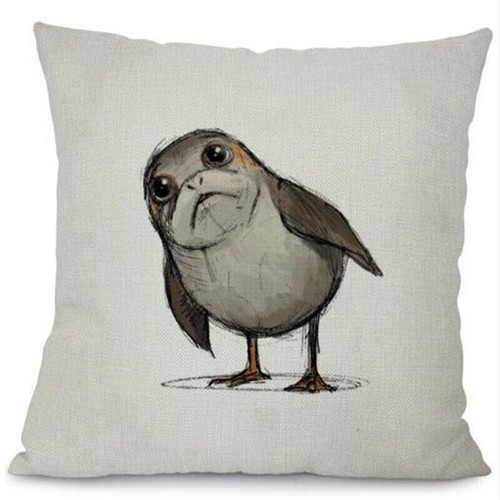 Porg Cushion Cover Star Wars Digital Printed Home Decorative Sofa - Picture 22 of 24
