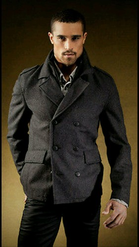 GUESS Men Wool Coat jacket - Picture 4 of 5