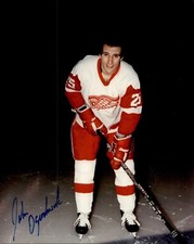 John Ogrodnick Signed Detroit Red Wings 8x10 Photo