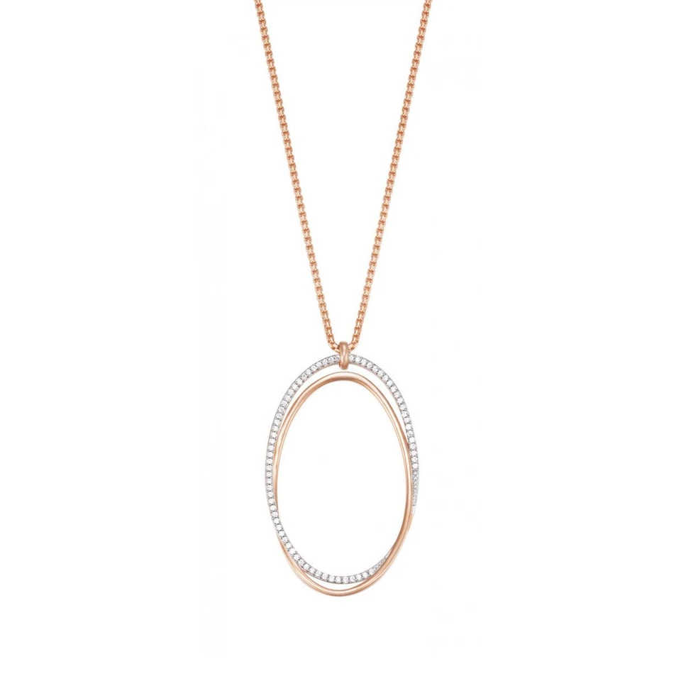 Esprit Collection Damen Kette Collier Silber Rosé Zirkonia Antheia ELNL93128C800 - Bild 1 von 1