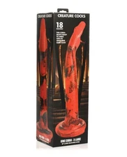 Creature Cocks King Cobra 18 inches Long Silicone Diong, New