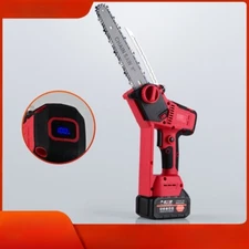 Home 6 "8" electric chainsaw small handheld rechargeable one-hand wood-cutting